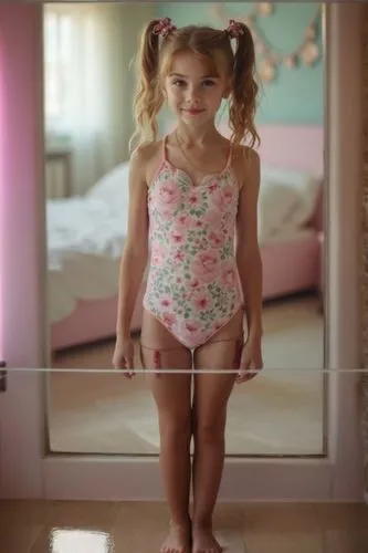 the little girl is standing in her underwear,little girl ballet,little ballerina,little girl in pink dress,ballerina girl,children is clothing,little girl dresses,ballet tutu,little girl twirling,paja