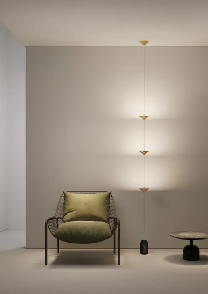Tiered Conical Floor Lamp