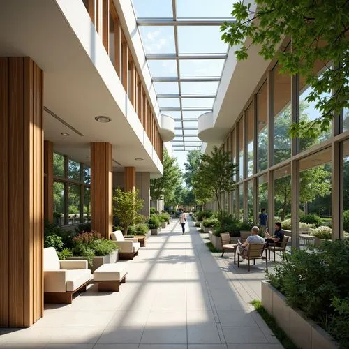 Bauhaus Style Hospital Architecture Design Ideas