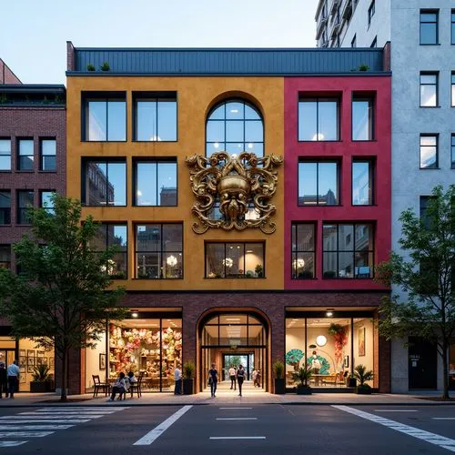 Postmodernism Style Distribution Center Architecture Design Ideas