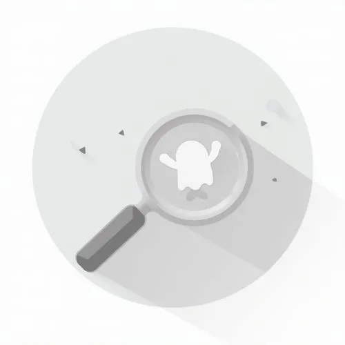 A modern, clean, and minimalist flat vector illustration in a soft grayscale palette, featuring a circular background in light gray with smooth gradient transitions for a subtle sense of depth. The ma