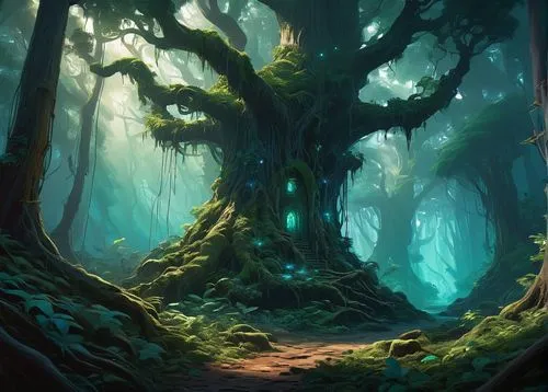 Game Scene Design, wild Angle View,elven forest,mirkwood,fairy forest,enchanted forest,holy forest,forest landscape,forest background,forest tree,fairytale forest,forest of dreams,the forest,forest,fo