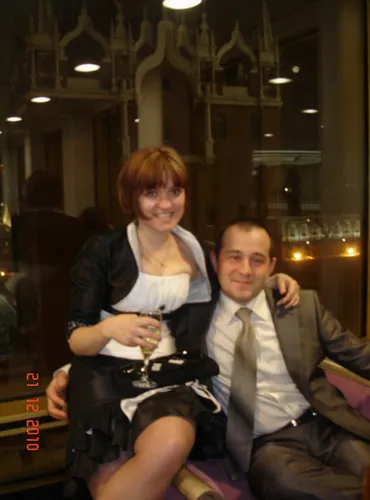 he turns to her, unbuttons her blouse and starts touching her naked breasts. she raises her hands and opens her mouth, licking her lips,hoteliers,mobster couple,undefined,young couple,happy couple,cha