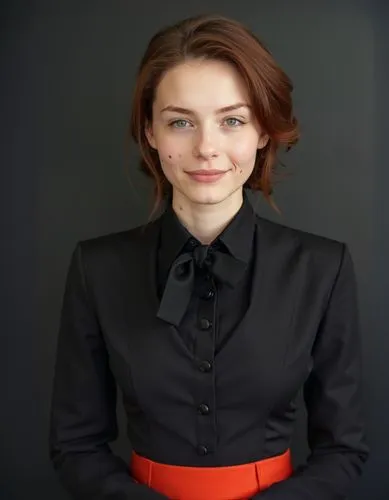 My girlfriend.,a woman in a black shirt and orange belt,arya,pantsuit,johansson,nabiullina,klimova,black suit,kulikova,elizaveta,irisa,demelza,aspandiyarova,lysa,klyuchevskaya,karavaeva,liora,lipstadt