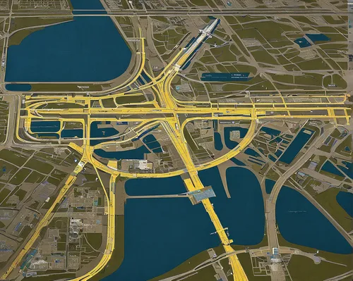 Write a poetic piece capturing the beauty and architecture of Charlotte airport terminal map.,cargo port,transport hub,inland port,container terminal,airport apron,dulles,yas marina circuit,taxiway,ai