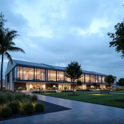 Airport Brutalism Style Building Design Ideas