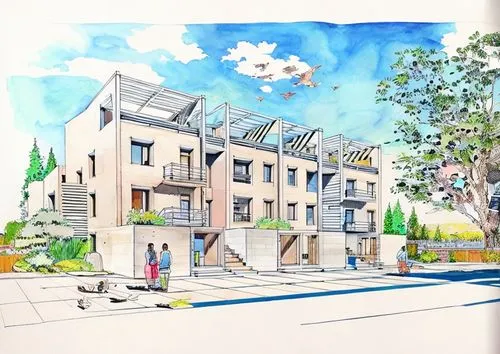 new housing development,townhouses,residences,housing estate,apartment complex,houses clipart,apartments,house drawing,north american fraternity and sorority housing,an apartment,houston texas apartme