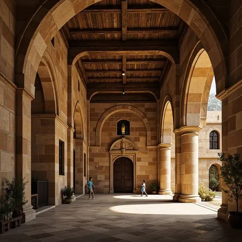 Market Romanesque Style Building Architecture Design Ideas