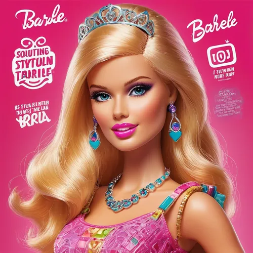 Create a stylish social media post using Barbie font.,barbie,barbie doll,princess sofia,havana brown,realdoll,rosa ' amber cover,doll's facial features,magazine cover,cover girl,fashion dolls,female d