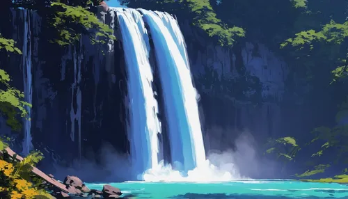 Animated Waterfall Wallpaper with Sound 46 images,waterfall,falls,wasserfall,water falls,ash falls,brown waterfall,water fall,waterfalls,bond falls,bridal veil fall,a small waterfall,green waterfall,f