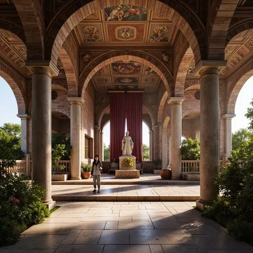 Amphitheater Renaissance Style Architecture Design Ideas