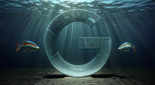 3d text,swim ring,torus,anchor chain,shoal,island chain,mooring rope,steel rope,3d bicoin,circular ring,the bottom of the sea,continental shelf,aquaculture,under the water,undersea,squid rings,water c