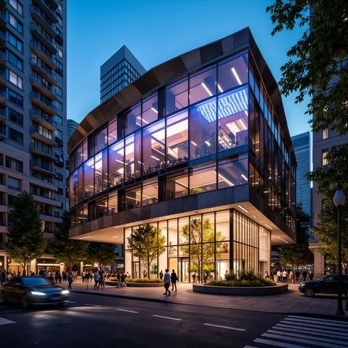 Concert House Modernism Style Building Design Ideas