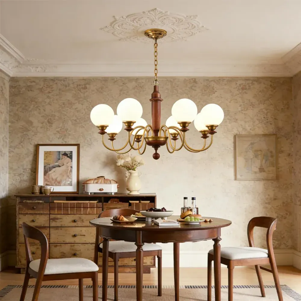 Colonial Grace Chandelier