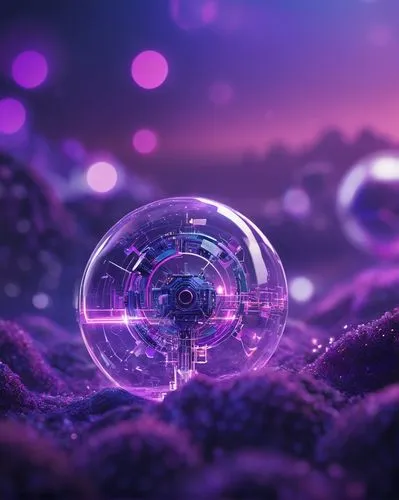 Help me design a poster for the "Generative AI Workshop" course, including the course name, instructor's name, start date, and class location; presented in a purple sci-fi style; with some small illus