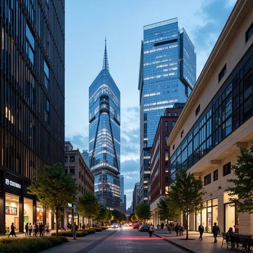 High-tech Style Building Design Ideas