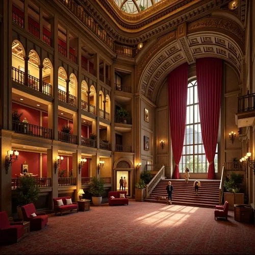 Opera House Gothic Style Concrete Building Design Ideas