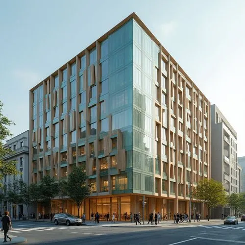 Postmodernism Style Distribution Center Architecture Design Ideas