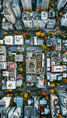 city blocks,urbanization,urban design,aerial landscape,skyscraper town,metropolises,urban development,overhead shot,escher village,apartment blocks,suburbs,blocks of houses,apartment-blocks,urban land