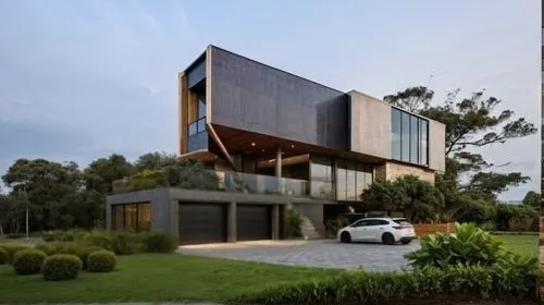 background,residential house,modern house,dunes house,cube house,timber house,modern architecture,landscape design sydney,cubic house,landscape designers sydney,residential,metal cladding,house shape,