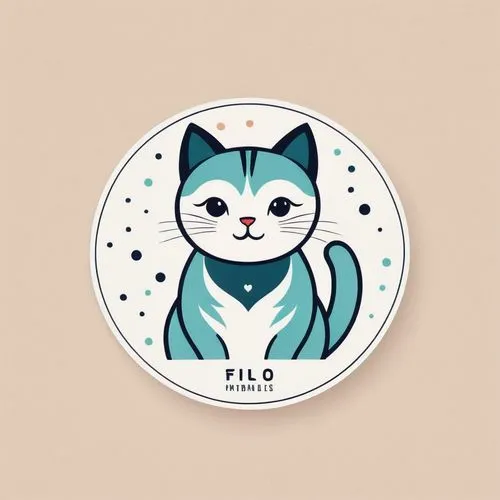 Cute cat pattern, minimalist, logo design,pulo,pilo,pino,oio,rilo,pio,pido,pheko,piq,pollux,pida,pico,puxi,pili,piko,kito,p badge,pixi,pirkko,pillco,Unique,Design,Logo Design