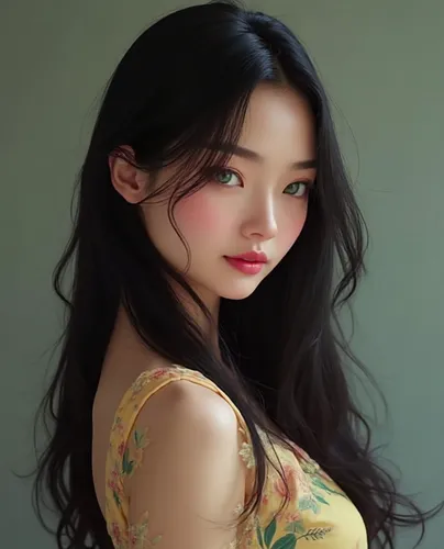 asian woman,oriental girl,vietnamese woman,mulan,yanzhao,qianwen,xiaomei,xueying,digital painting,yingjie,xianwen,huayi,nanzhao,fantasy portrait,jianying,yangmei,oriental princess,qiong,jingwen,asian 
