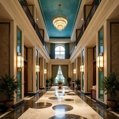 Art Deco Style Building Interior Design Ideas