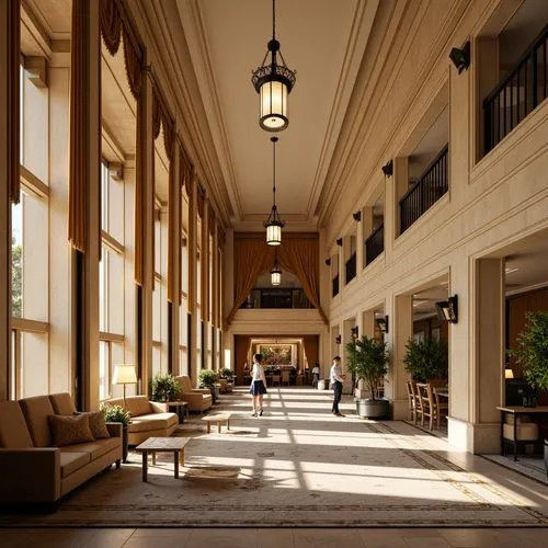 Southwestern Style Student Hall Building Design Ideas