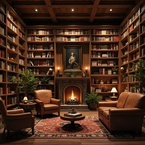 Tropical Style Library Building Design Ideas