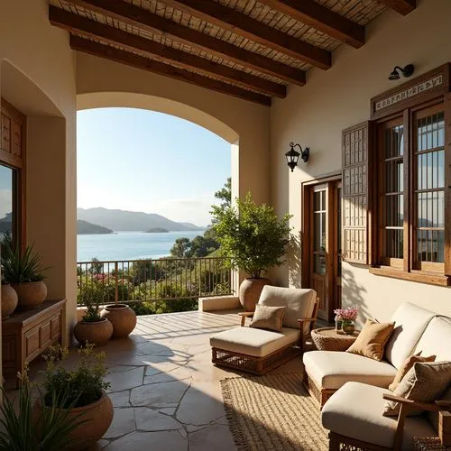 Mediterranean Style Building Interior Design Ideas