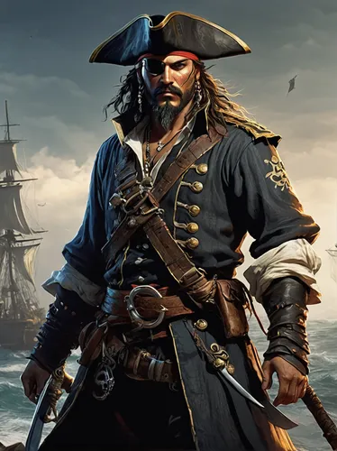 pirate,pirates,east indiaman,piracy,pirate treasure,pirate flag,jolly roger,galleon,caravel,nautical banner,rum,naval officer,ship releases,pirate ship,three masted,captain,galleon ship,bandana backgr