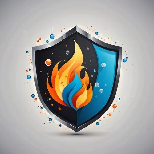 Bubbles in a shield with fire
,fireback,html5 icon,firewalls,sourcefire,bitdefender,fire background,firefinder,steam logo,firewall,html5 logo,steam icon,flameproof,enflame,cryptochrome,android icon,fi