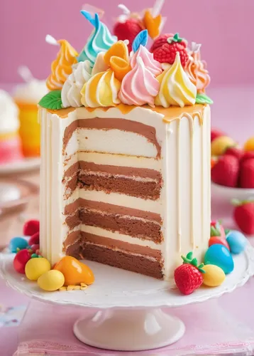 Develop a recipe for a decadent French silk cake that melts in your mouth.,easter cake,layer cake,stack cake,sandwich cake,sandwich-cake,sweetheart cake,lolly cake,sheet cake,a cake,torte,rainbow cake