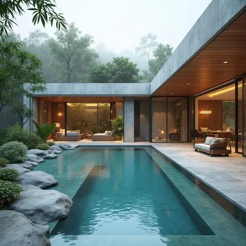 Sustainable Architecture Swimming Pool Design Ideas