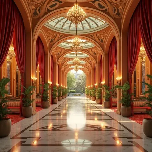 Pavilion Art Deco Style Architecture Design Ideas