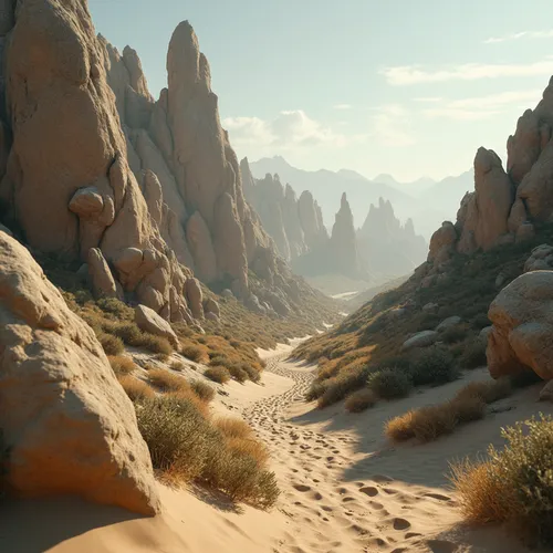 a group of rocks sitting on the side of a mountain,desert landscape,desert desert landscape,dune landscape,arid landscape,the desert,desert,desert background,stone desert,capture desert,desert plants,