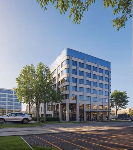 company headquarters,office building,headquarter,phototherapeutics,headquaters,hoboken condos for sale,bridgepoint,office buildings,globalfoundries,commscope,genzyme,nbbj,leaseback,eschborn,new buildi