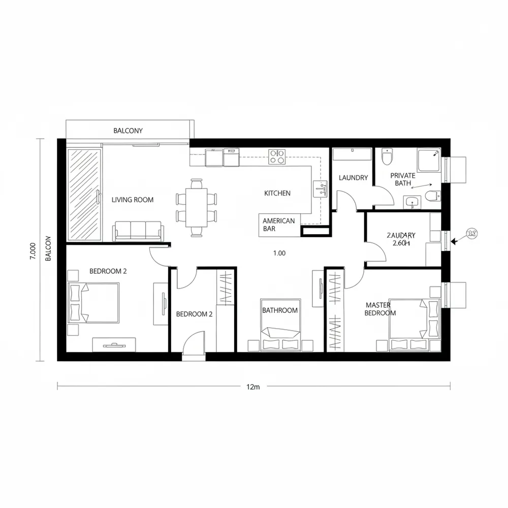 casa tercer piso