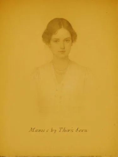 Mary Ward,a portrait of a young woman with a necklace,alumna,vintage female portrait,tintypes,tintype,female portrait,laurel cherry,woman of straw,portrait of a woman,undated,young woman,young lady,tu