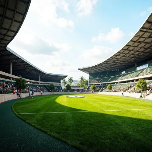 High-tech Style Sports Field Design Ideas