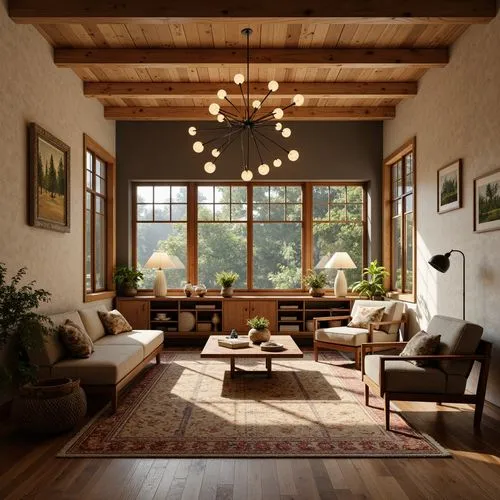 Mid-Century Modern Style Building Design Ideas