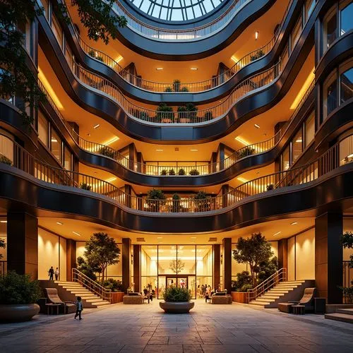 Hotels Expressionism Style Architecture Design Ideas