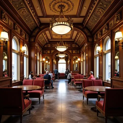 Rococo Style Train Station Building Design Ideas
