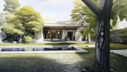Patio Tracero,render,3d rendering,rendered,3d rendered,sketchup,landscape design sydney,cryengine,renders,rendering,landscaped,3d render,renderings,shader,pool house,garden design sydney,revit,dreamho