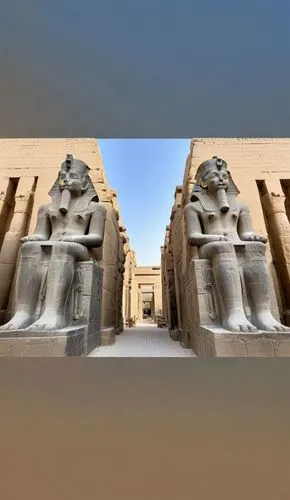 an image of a view of an egyptian city,royal tombs,sphinx,the sphinx,pharaohs,tombs,ancient civilization