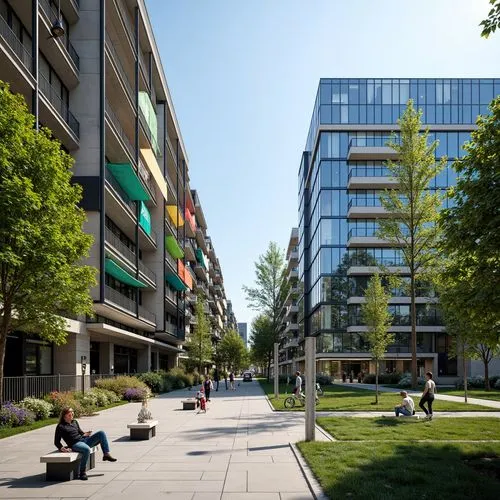 Campus Expressionism Style Building Design Ideas