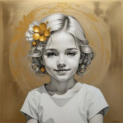 a little Smiling girl