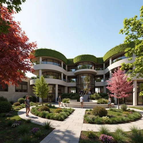 Cultural Center Modernism Style Design Ideas