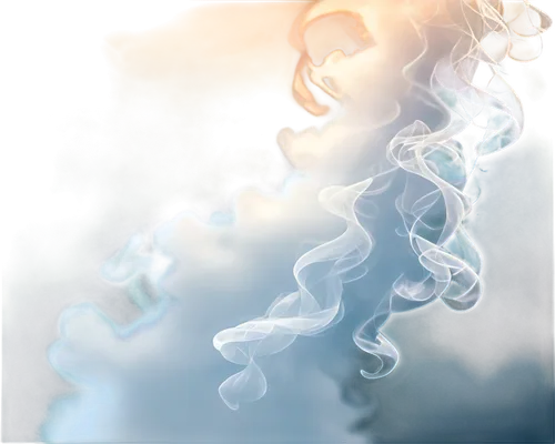wafting smoke, transparent mist, soft focus, delicate tendrils, pale blue-white hue, morning light, ethereal atmosphere, close-up shot, shallow depth of field, warm color tone, cinematic lighting.,abs