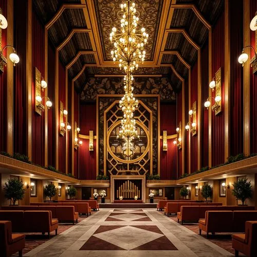 Art Nouveau Style Concert House Design Ideas